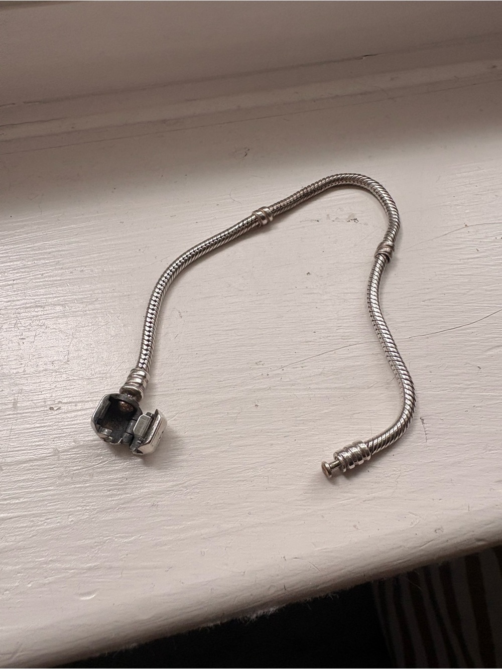 Pandora Silver Snake Chain Bracelet